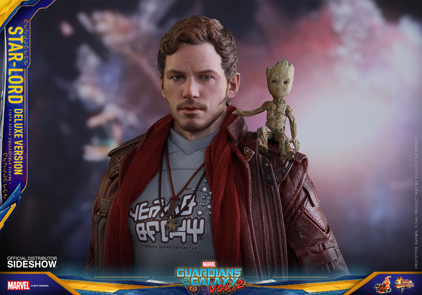 1/6 Star-Lord Chris Pratt head Guardians of the Galaxy for hot toys phicen ❶USA❶ 